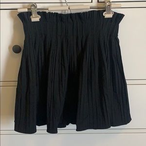 Black skort